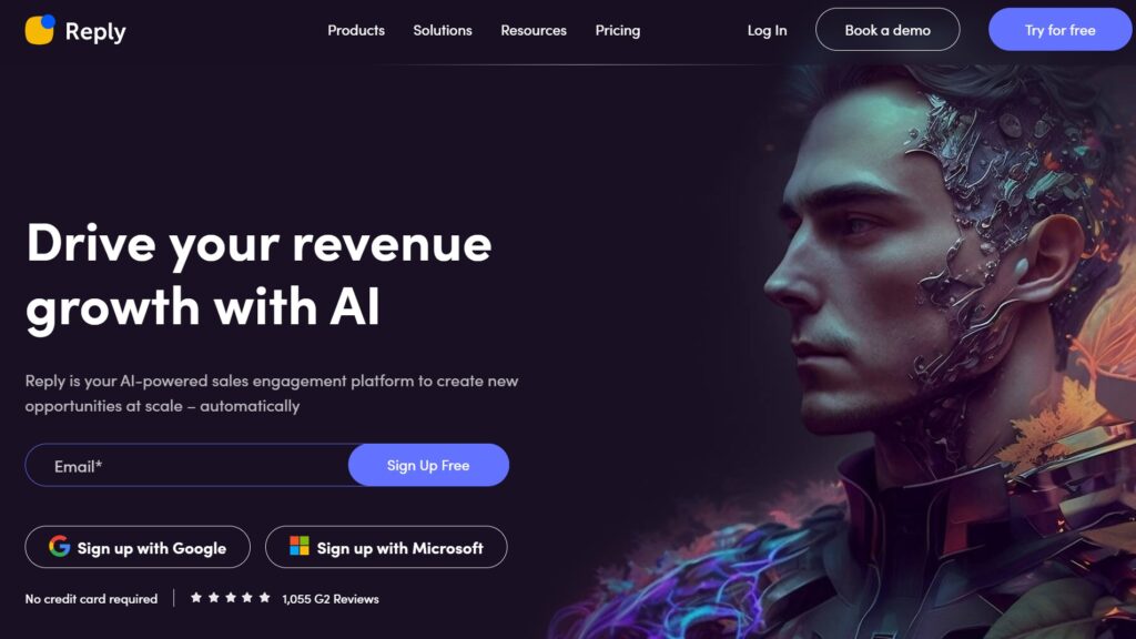 Reply AI-powered sales engagement platform