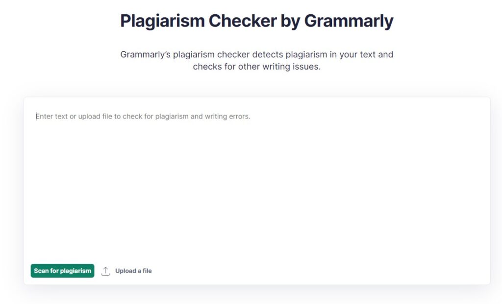 Grammarly-Plagiarism-Checker